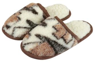 Pantofle velikost - béžový melír - velikost 37-38