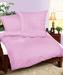 Povlečení krepové - jednobarevné fialová - 140x200,70x90 cm