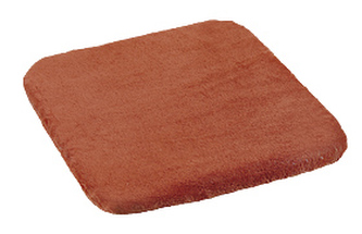 Sedák hladký Korall micro - terra - 40x40 cm