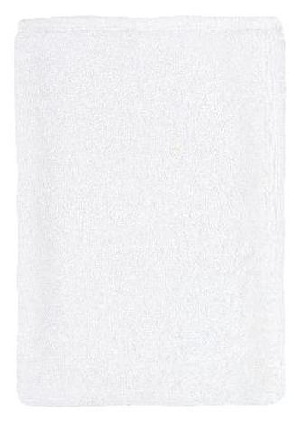 Froté žínka - bílá - 17x25 cm