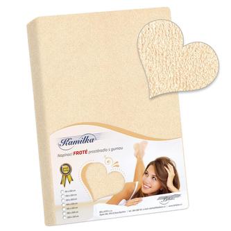 Prostěradlo froté - citrus - 140x200 cm