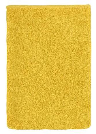 Froté žínka - žlutá - 17x25 cm