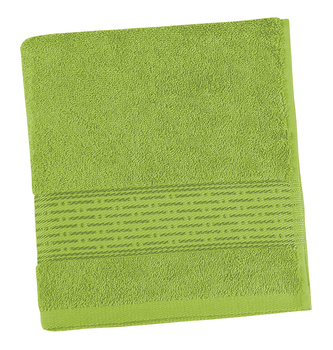 Froté ručník a osuška kolekce Proužek - olivová - Ručník 50x100 cm