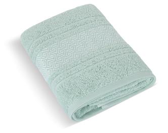 Froté ručník a osuška Mozaika - mint - Ručník 50x100 cm