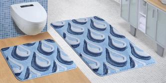 ULTRA  sada - modré kapky - sada 60x100, 60x50 cm