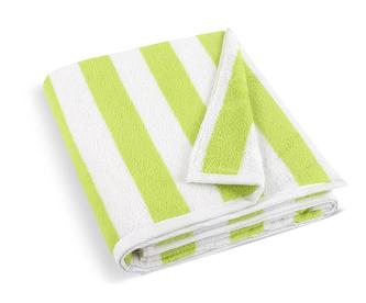 Froté plážové osušky - bíloolivová - 100x150 cm