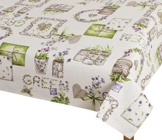 Ubrus IVO - fialová romance - 120x140 cm