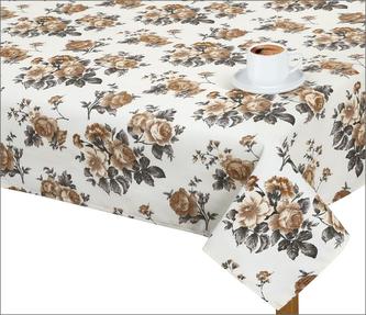 Ubrus  BERTA - béžová růže - 70x70 cm