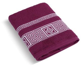 Froté ručník a osuška Řecká kolekce - vínová - Osuška 70x140 cm
