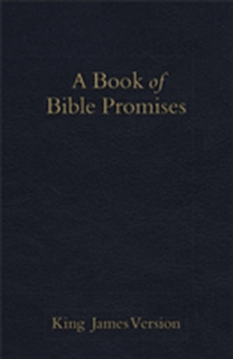 KJV Book of Bible Promises, Midnight Blue Imitation Leather