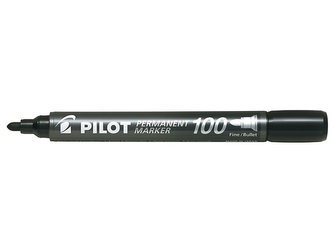 PILOT 100 Popisovač permanentní BL černá