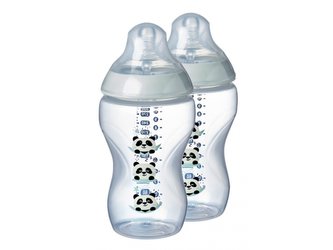 Kojenecká láhev C2N 2ks 340ml 3m+/ různé druhy