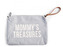 Pouzdro na zip s poutkem Off White
