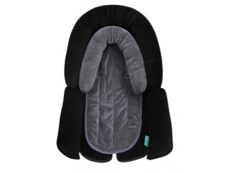 Opěrka hlavy dvojitá Black / Silver