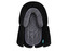 Opěrka hlavy dvojitá Black / Silver