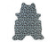 Koberec Leopard modrý 145x160 cm