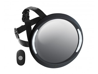 Zpětné zrcátko do auta Iris Deluxe Black