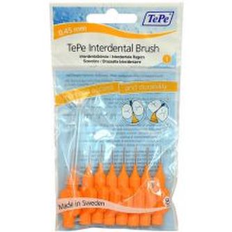 Tepe Interdental Brush Normal ( 0,45 mm orange 8 ks) - Mezizubní kartáčky