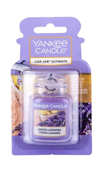 Yankee Candle Luxusní visačka do auta Lemon Lavender 1 ks unisex