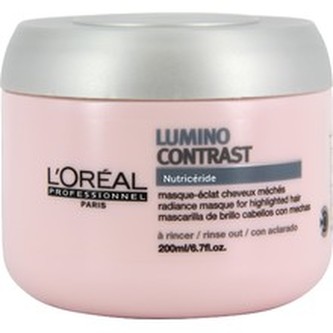 Loreal Professionnel LUMINO CONTRAST Nutriceride Masque ( melirované vlasy ) - Maska pro lesk a výživu 500 ml pro ženy