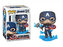 Funko POP Marvel: Endgame - Capt A w/BrokenShield&Mjolnir;