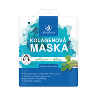 Allnature Látková pleťová maska ( kolagen ) 23 ml pro ženy Allnature Látková pleťová maska ( kolagen ) 23 ml pro ženy