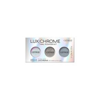 Catrice LuxChrome Nail Powder Kit - Set pigmentů na nehty 3 g pro ženy