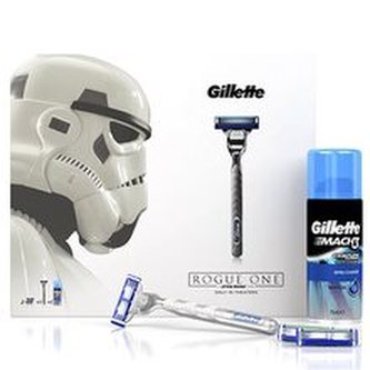 Gillette Mach 3 Turbo Rogue One Dárková sada pro muže pro muže
