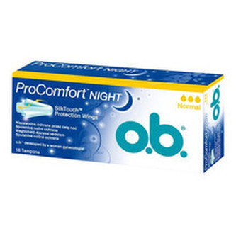O.b. ProComfort Night Normal - Tampóny 16.0 ml pro ženy