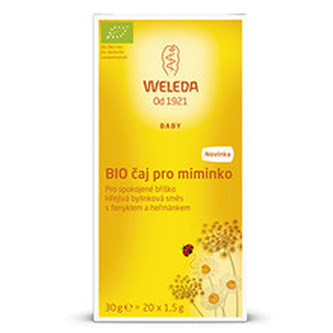 Weleda BIO čaj pro spokojené bříško miminek 30. ml unisex