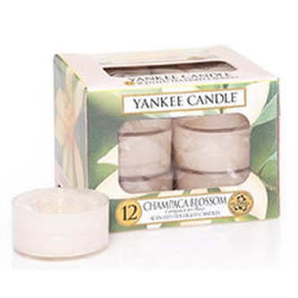 Yankee Candle Champaca Blossom Candle ( květ šampaňského ) - Aromatické čajové svíčky ( 12 ks ) 9. ml unisex Yankee Candle Champaca Blossom Candle ( květ šampaňského ) - Aromatické čajové svíčky ( 12 ks ) 9. ml unisex