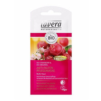 Lavera Anti-Wrinkle Treatment Mask - Regenerující pleťová maska brusinka 10 ml pro ženy