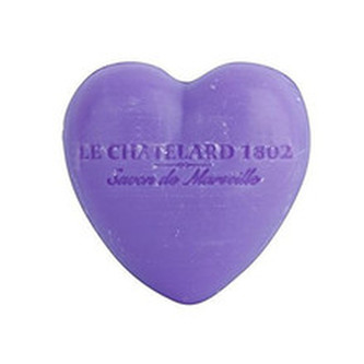 Le Chatelard Luxury French Soap Heart ( levandule) - Luxusní francouzské přírodní mýdlo ve tvaru srdce 25. ml pro ženy Le Chatelard Luxury French Soap Heart ( levandule) - Luxusní francouzské přírodní mýdlo ve tvaru srdce 25. ml pro ženy