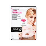 Iroha Anti-Wrinkles Tissue Face Mask - Látková maska proti vráskám s koenzymem Q10 a kyselinou hyaluronovou 23 ml pro ženy
