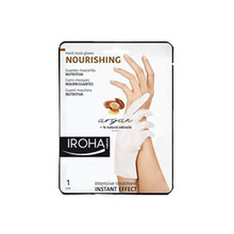 Iroha Nourishing Hand Mask Gloves Argan ( 2 Ks ) - Vyživující maska na ruce a nehty 9 ml pro ženy