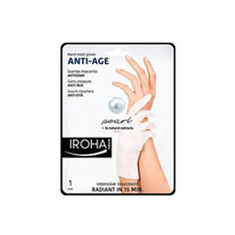 Iroha Anti-Age Hand Mask Gloves Pearl - Maska na ruce a nehty proti stárnutí s perlou a přírodními výtažky 9 ml pro ženy Iroha Anti-Age Hand Mask Gloves Pearl - Maska na ruce a nehty proti stárnutí s perlou a přírodními výtažky 9 ml pro ženy