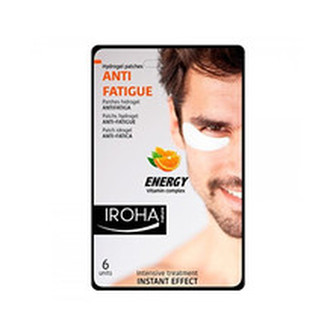 Iroha Anti-Fatigue Hydrogel Patches Energy Vitamin Complex - Hydrogelové polštářky pod unavené oči pro muže s vitamínovým komplexem 6.0 ml pro muže Iroha Anti-Fatigue Hydrogel Patches Energy Vitamin Complex - Hydrogelové polštářky pod unavené oči pro muže s vitamínovým komplexem 6.0 ml pro muže