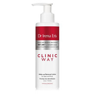 Clinic Way Make-up Removal Lotion For Eyes And Face - Odličovací mléko pro všechny typy pleti 200 ml pro ženy