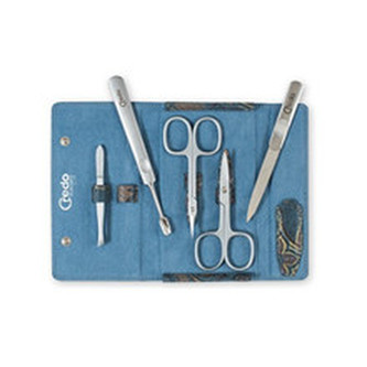 Solingen Manikúry Luxurious Manicure Set Jupiter 5 - Luxusní 5 dílná manikúra v ozdobném pouzdře pro ženy