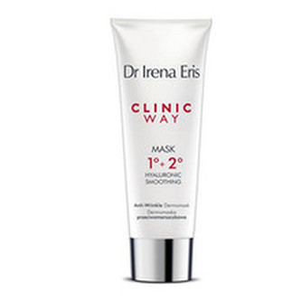 Clinic Way Hyaluronic Smoothing Anti-Wrinkle Dermomask 1°+2° - Dermo maska proti vráskám hyaluronové vyhlazení 75 ml pro ženy