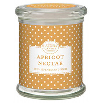 Country Candle Apricot Nectar Candle ( meruňkový nektar ) - Vonná svíčka ve skle s víčkem 848. ml pro ženy