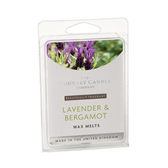 Country Candle Lavender Bergamot Wax Melts ( levandule a Bergamot ) - Vonný rozpustný vosk do aromalampy 60. ml pro ženy Country Candle Lavender Bergamot Wax Melts ( levandule a Bergamot ) - Vonný rozpustný vosk do aromalampy 60. ml pro ženy