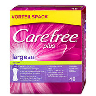 Carefree Large Fresh Slipové vložky 28.0 ml pro ženy