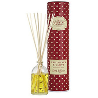 Country Candle Red Amber & Clove Diffuser ( ambra a hřebíček ) - Vonný difuzér 100 ml unisex