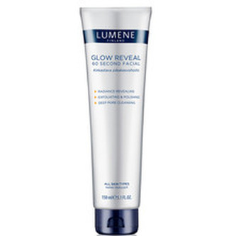 Lumene Arctic Touch Glow Reveal 60 Second Facial - Expresivní čistící péče pro zářivou pleť 150 ml pro ženy