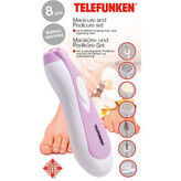 Telefunken Elektrický pilník na nehty 22255 ( modrý ) pro ženy