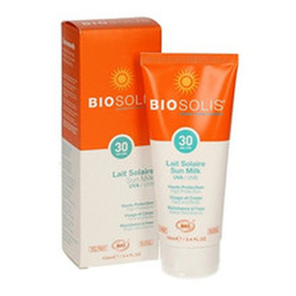 Biosolis Sun Milk SPF 30 - Voděodolné opalovací mléko 100 ml pro ženy