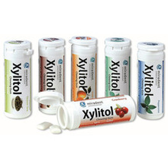 Miradent Xylitol Chewing Gum - Žvýkačky pro dentální péči 30 ks unisex