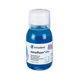 Miradent Mirafluor chx - Antibakteriální ústní roztok s 0,06% chlorhexidinu 100 ml unisex