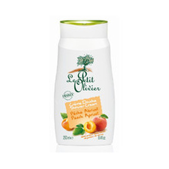 Le Petit Olivier Peach and Apricot Shower Cream - Sprchový krém ( broskev a meruňka ) 250 ml pro ženy